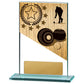 Lawn Bowls Theme on Glass