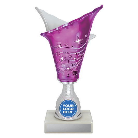 Fire Cup - Silver / Purple