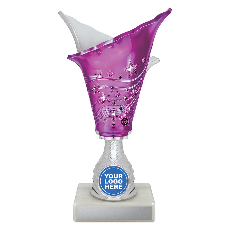 Fire Cup - Silver / Purple