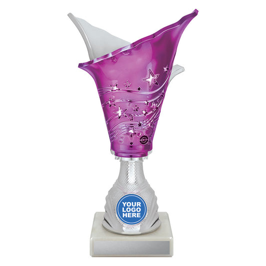 Fire Cup - Silver / Purple