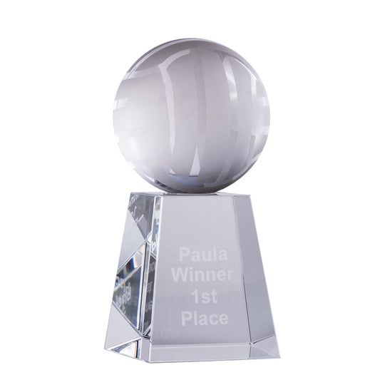 Crystal Netball on Stand