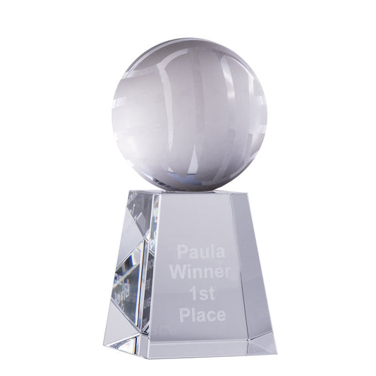 Crystal Netball on Stand