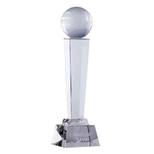 Crystal Netball on Stand