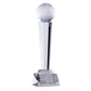 Crystal Soccer Ball on Stand
