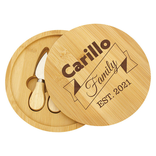 Bamboo Cheese Gift Set