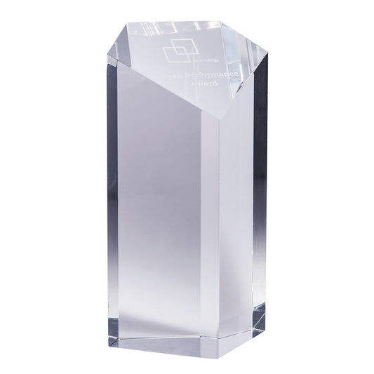 Crystal Clarity Series- 5 sided superman cube