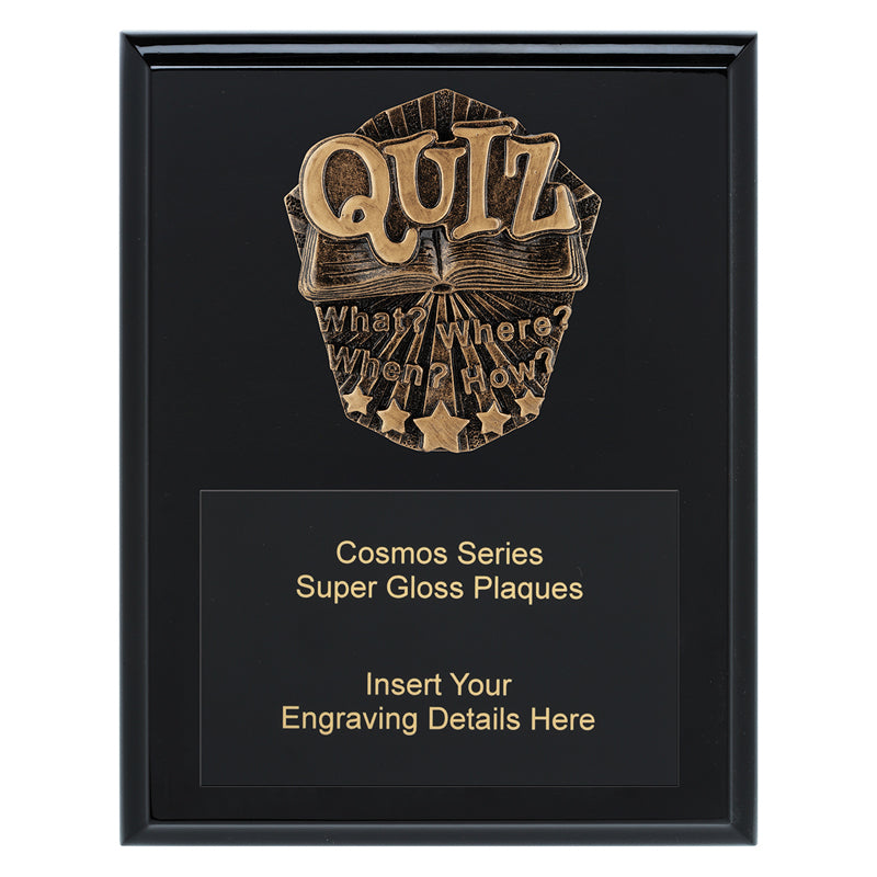 Cosmos Super Plaque - Quiz