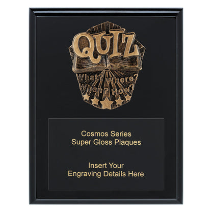 Cosmos Super Plaque - Quiz