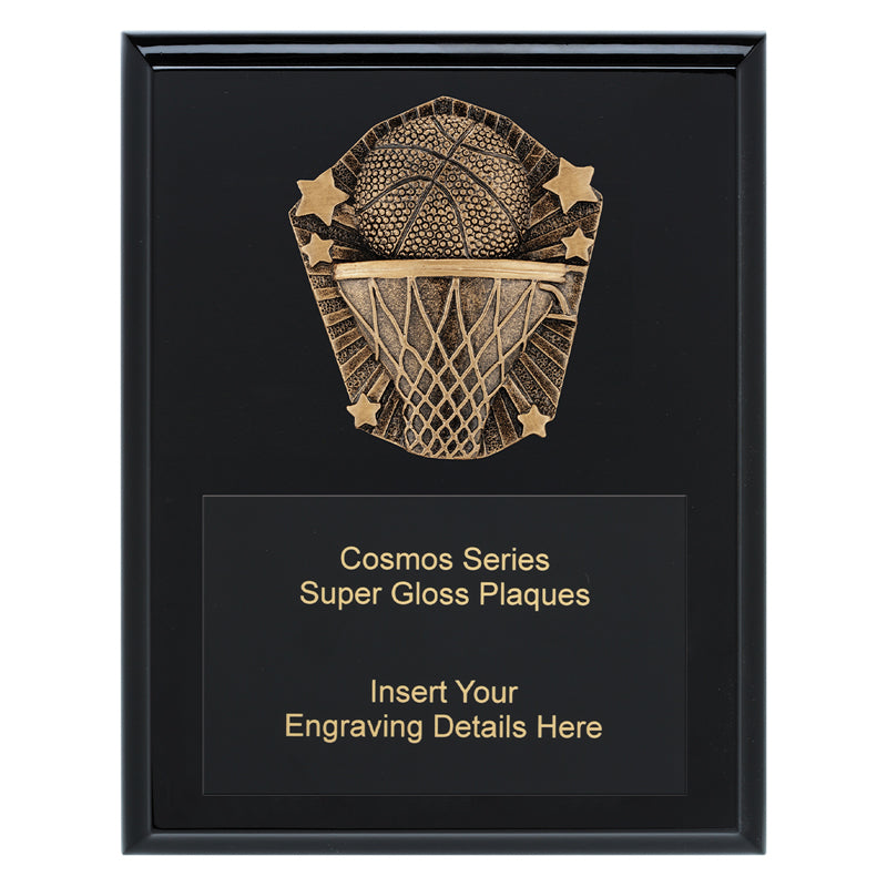 Cosmos Super Plaque - Basketball