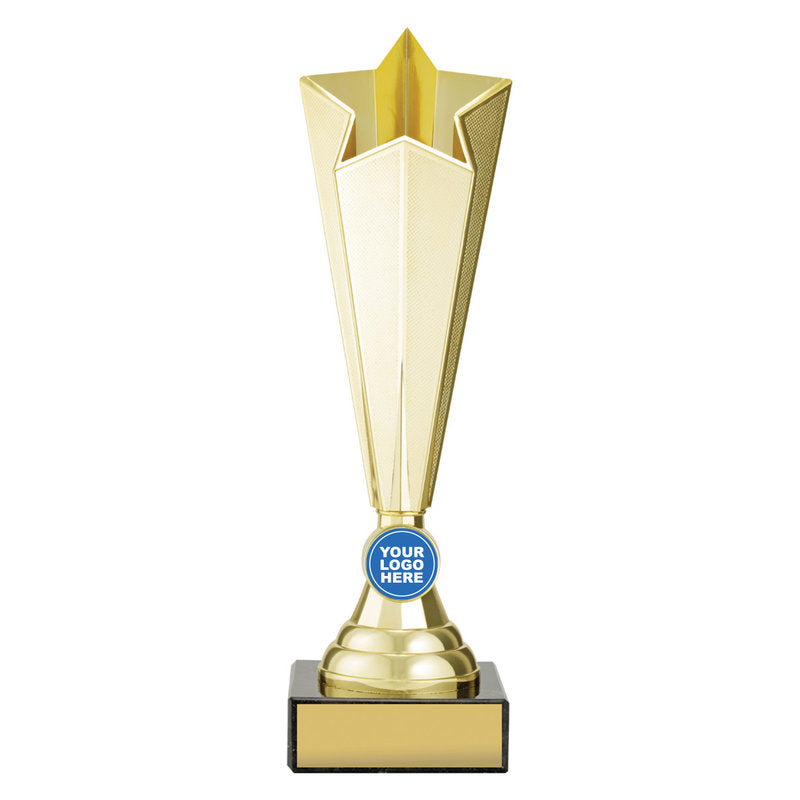 Mega Star Logo - Gold