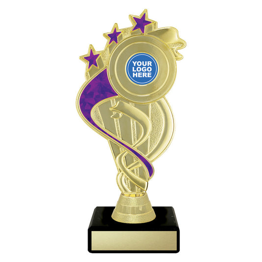 Purple Ribbon Star