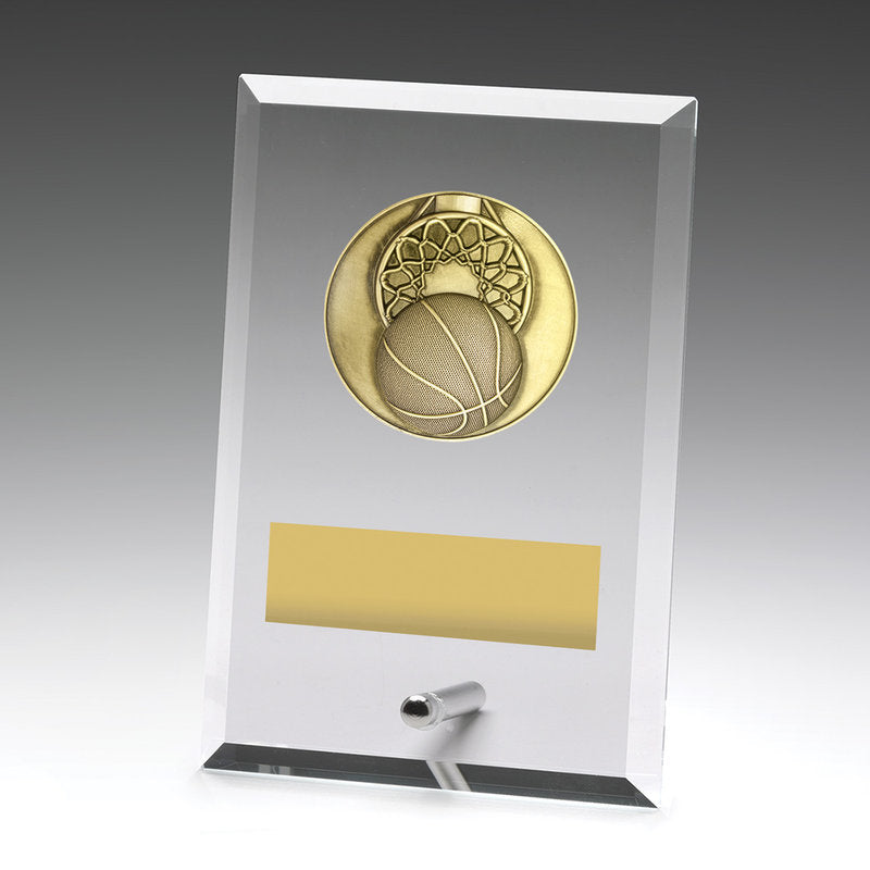 Glass Plaques - Basketball