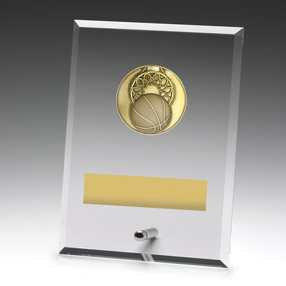 Glass Plaques - Basketball