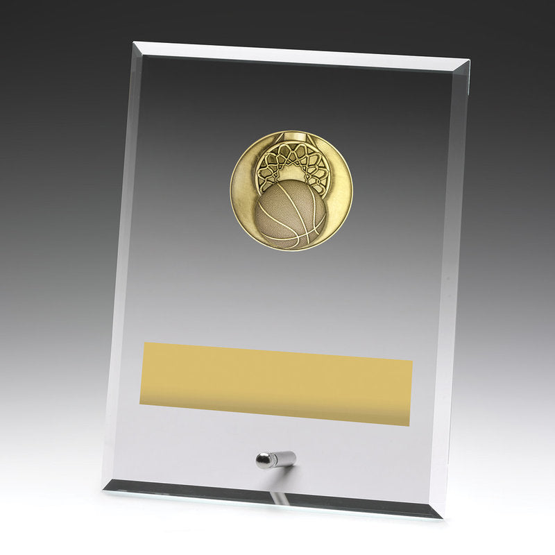 Glass Plaques - Basketball