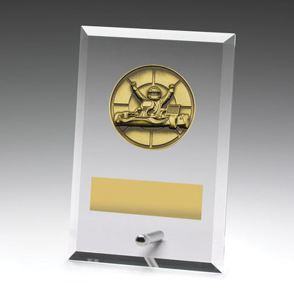 Glass Plaques - Go Kart