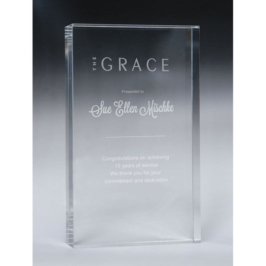 Arctic Acrylic Rectangle