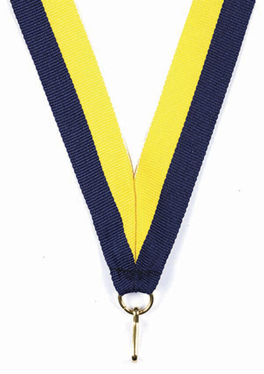 Red-Royal Blue-Yellow Ribbon