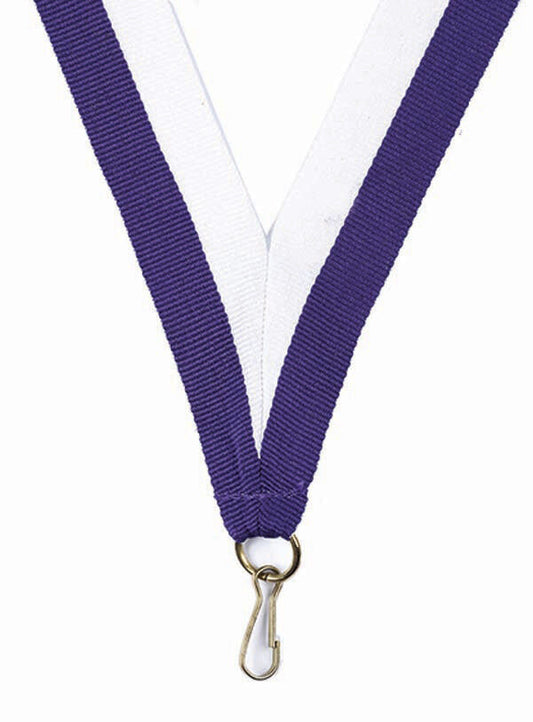 Purple-White Ribbon