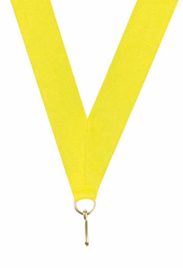 Fluoro-Neon Yellow Ribbon