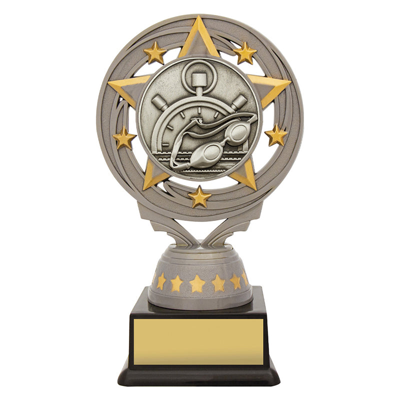 Silver Swim Torch