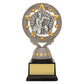 Silver Female Rugby Torch