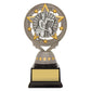 Silver Female Rugby Torch