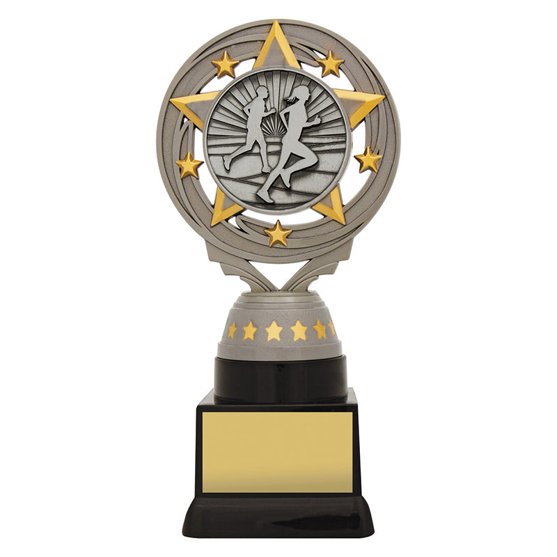 Silver Running Torch