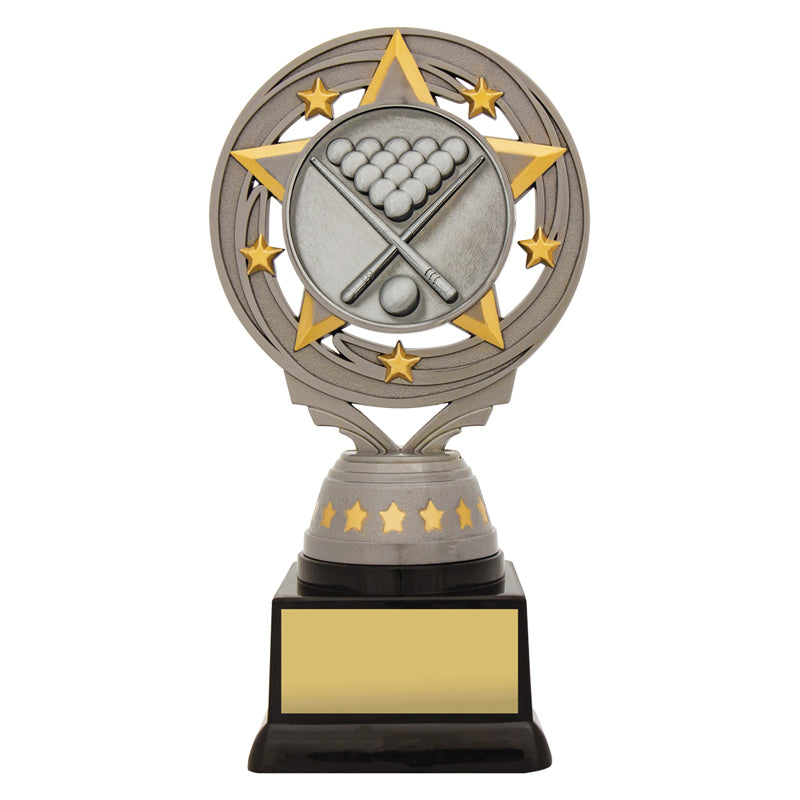 Silver Pool / Snooker Torch