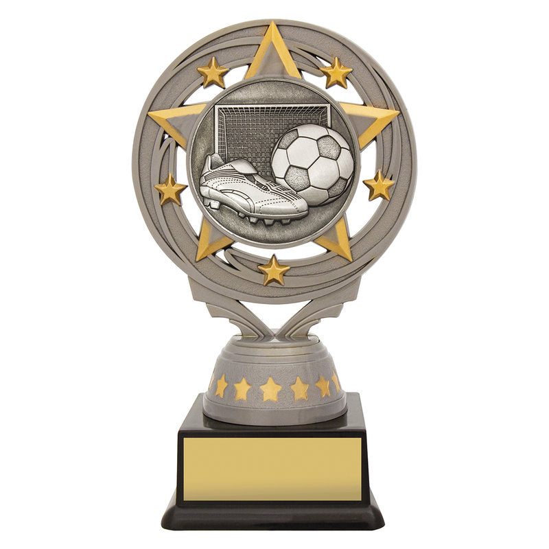 Silver Football Torch