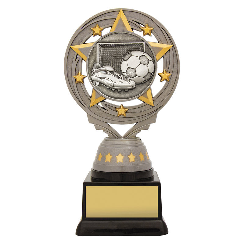 Silver Football Torch