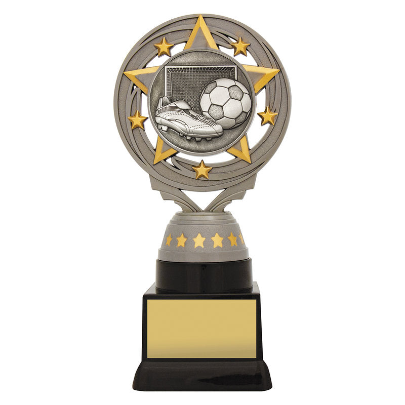 Silver Football Torch