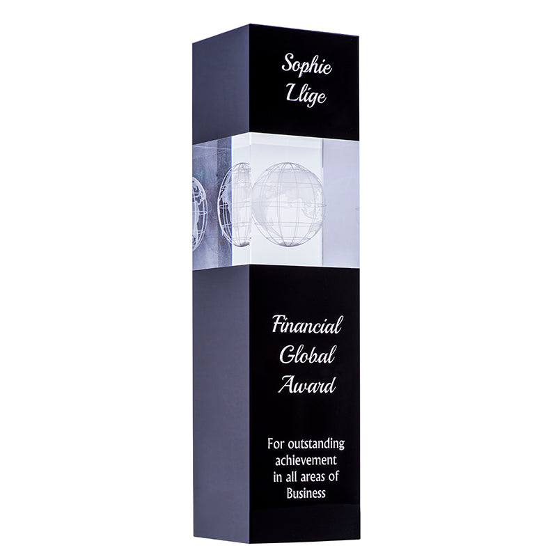 Black Crystal Globe