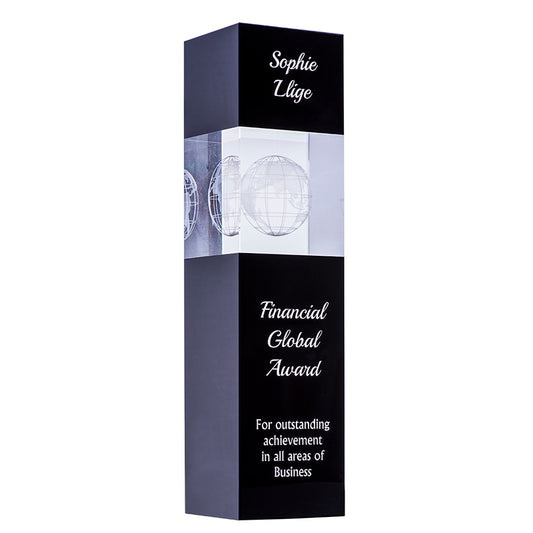 Black Crystal Globe