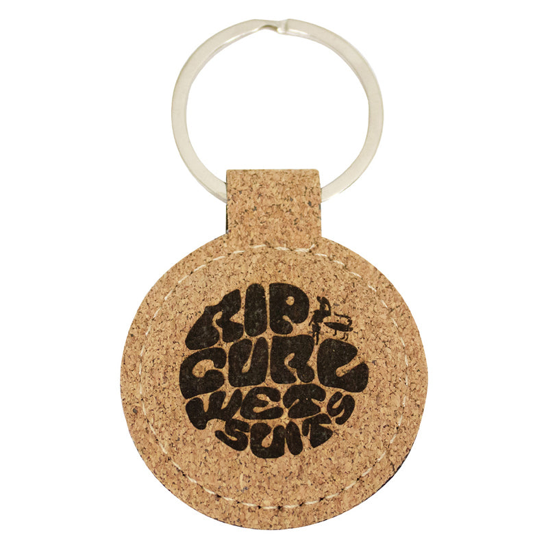 Cork Keychain