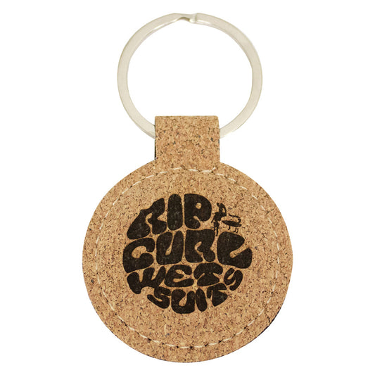 Cork Keychain