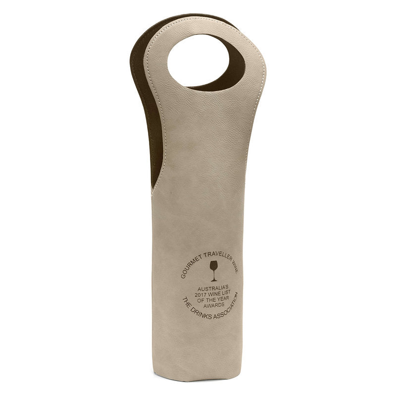Leatherette Wine Tote