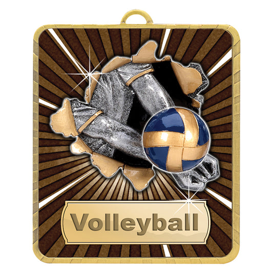 Gold Lynx Medal - Volleyball