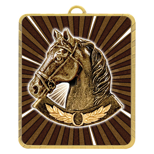 Gold Lynx Medal - Horse