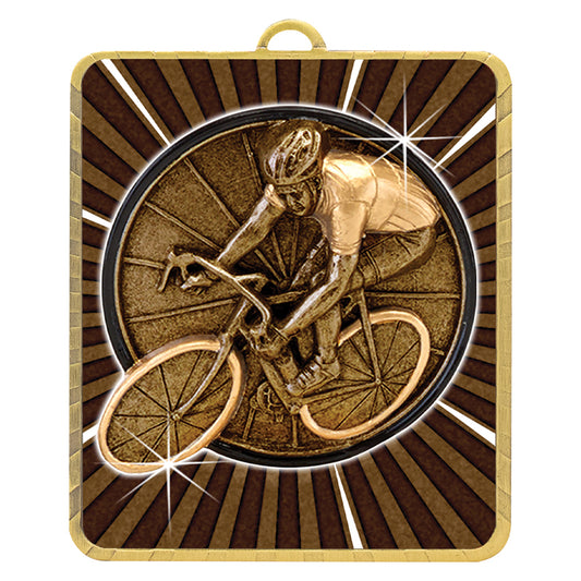 Gold Lynx Medal - Cycling