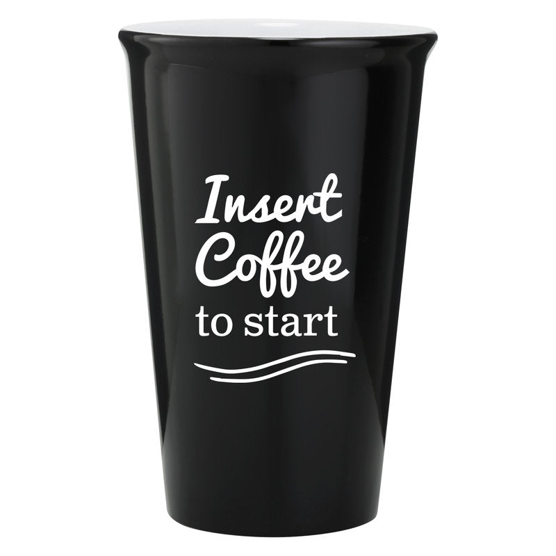 Black Latte Mug