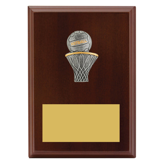 Plaque - Peak Netball
