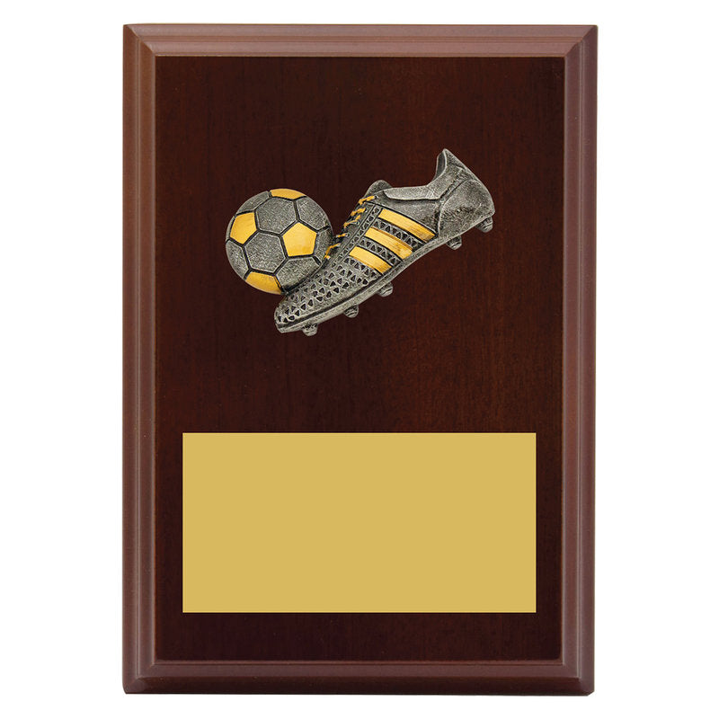 Peak Plaque Football