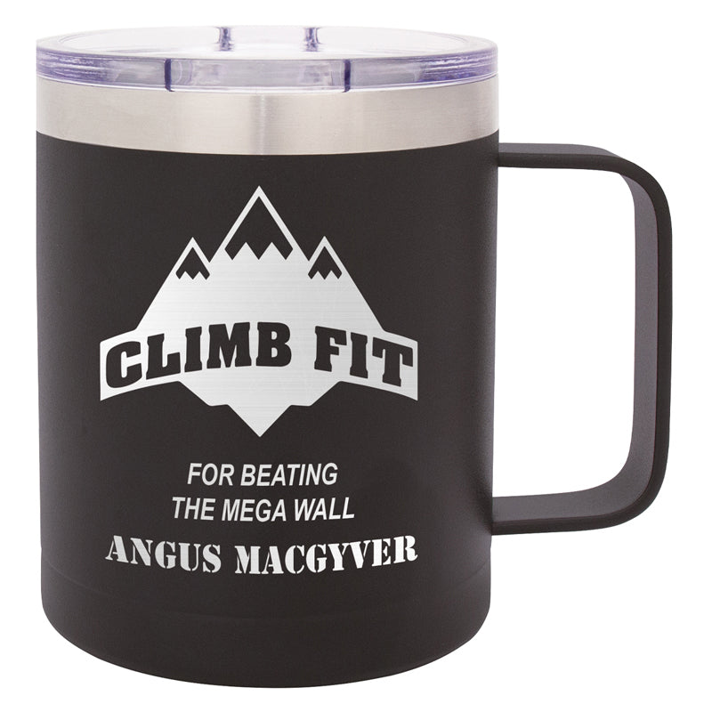 Black Camper Mug