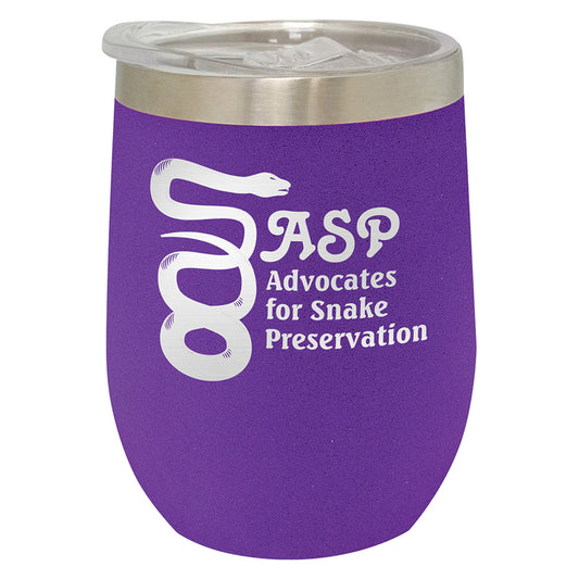 Purple Wine Tumbler