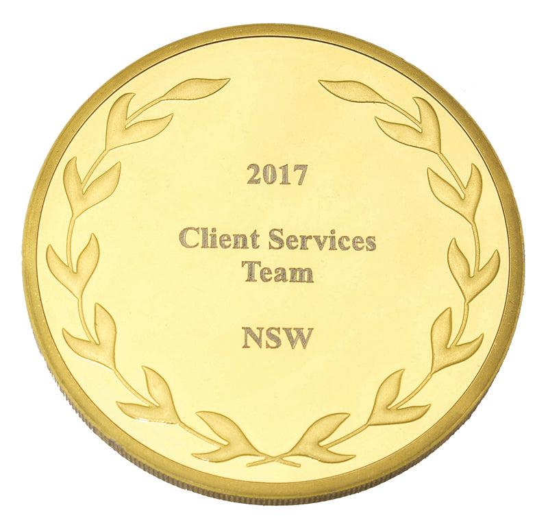 Laurel Presentation Medal