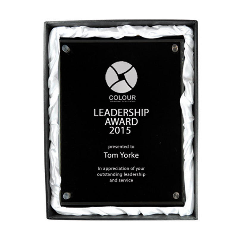 Plaque with Acrylic