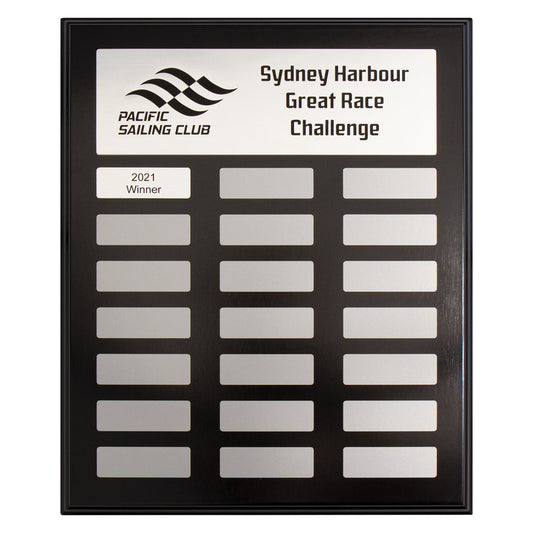 Classic Silver Plaque