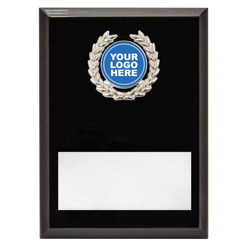 Laurel Plaque - Silver