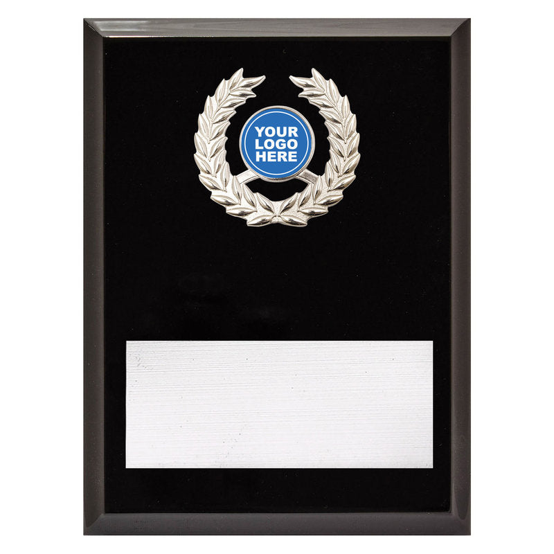 Laurel Plaque - Silver