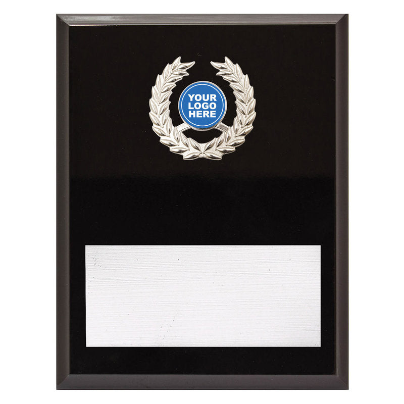 Laurel Plaque - Silver